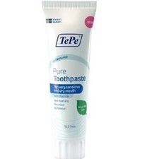 TePe Pure Unflavoured Toothpaste 75ml 
