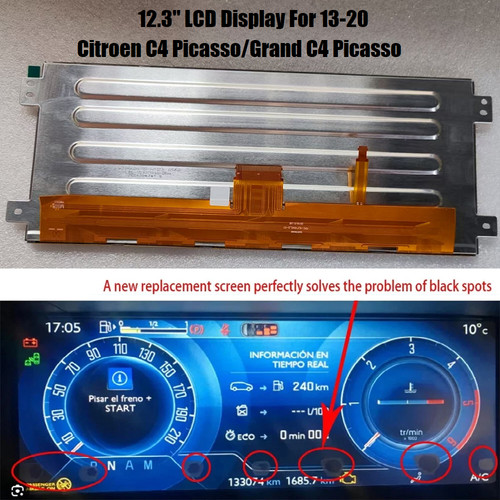 Lcd display for citroen - for,