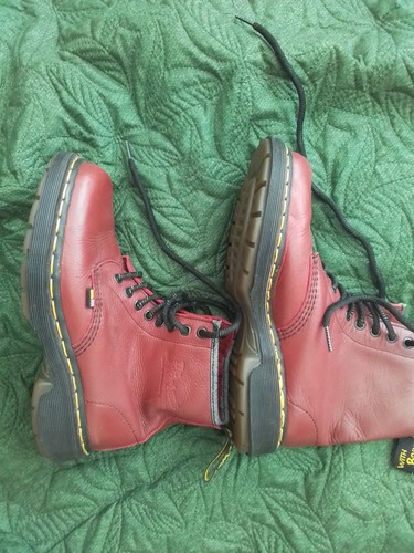 Martens boots red size uk - martens,