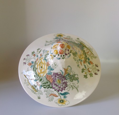 Masons strathmore tureen - masons, lid