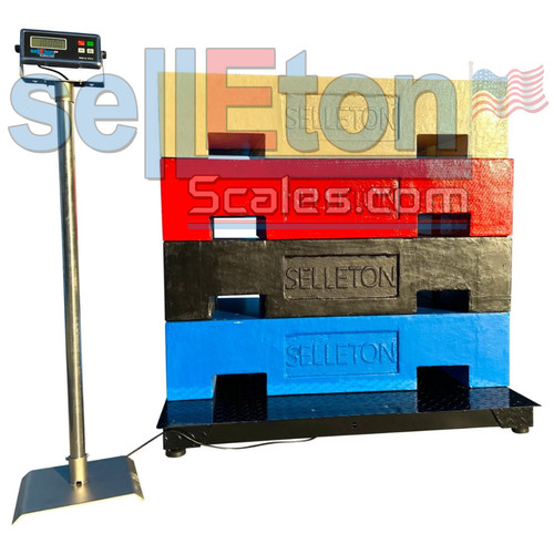 Floor scale pallet warehouse - scale,