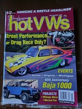 Dune Buggies and Hot VW's Magazine September 2007 Beach buggy Type 3 Fastback 