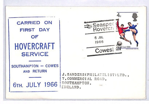 Iow air mail cover - air,