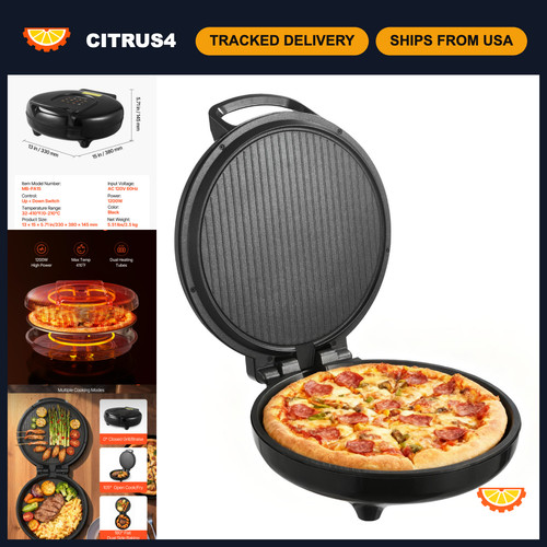 Electric pizza oven - electric, 12"
