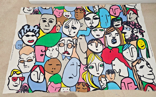Ikea gulvi faces fabric - ikea,