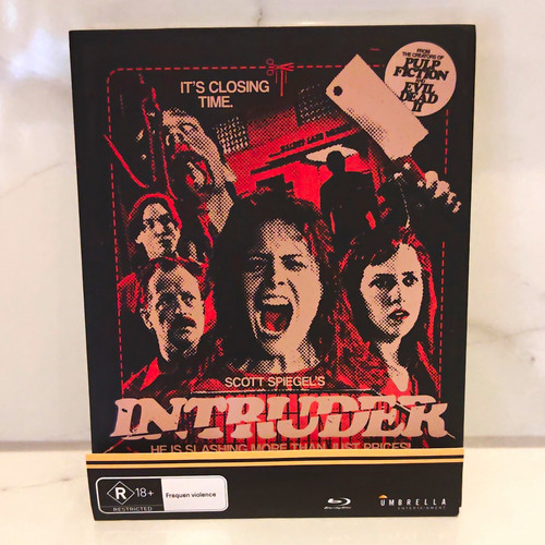 Intruder blu ray - blu, slasher