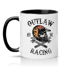 Outlaw NYC MC Racing Mens 11oz