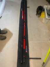 Rebuilt Zziplex 13 ft 9 rod. New guides and reflective tape coated in Hibuild.