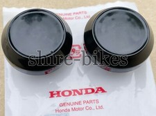 NEW Honda Black Fork Caps