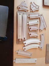 Assorted Brio track. In