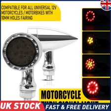 Pair Black Motorcycle Mini