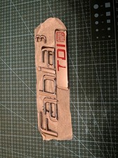 Skoda Fabia Tailgate Badge