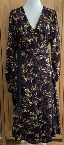 Coast floral satin style wrap - coast,