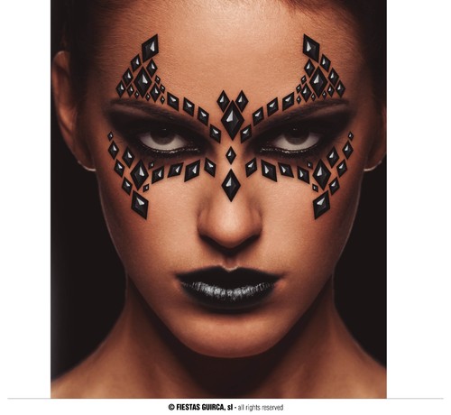 Halloween adhesive face - adhesive,