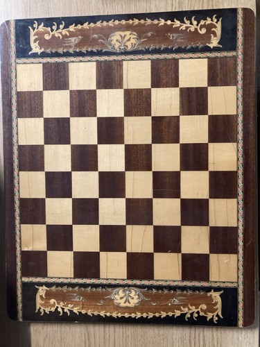 Vintage wooden chess - vintage,