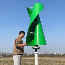 2000W Vertical Axis Wind Turbine 48V 120V Silence Maglev Wind Power Generator UK