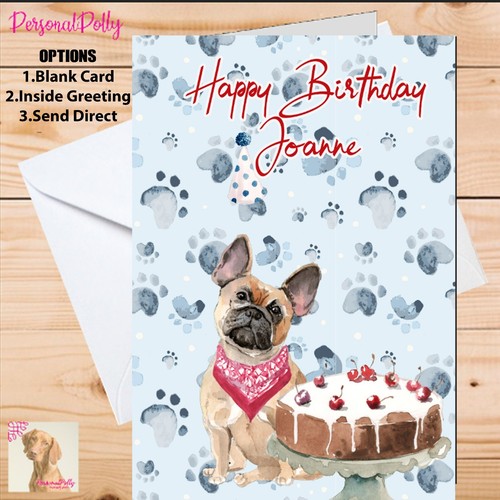 Personalised french bulldog - french,