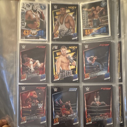 212 topps wwe slam attax - wwe,