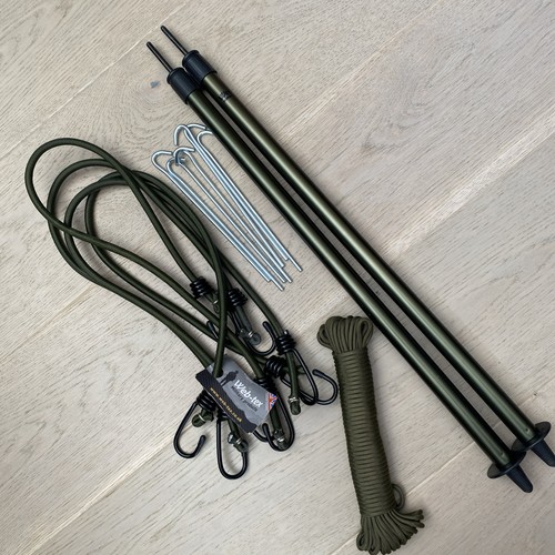 British army basha poles - british, army.basha
