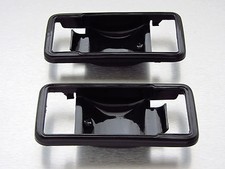 TOYOTA LAND CRUISER FJ40 FJ45 HJ45 HJ47 BJ42 pair of black door handle bezel