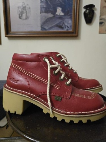 Women martens boots red - boots,