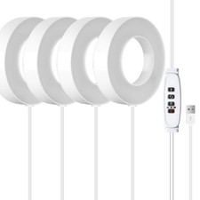 Full Spectrum LED Grow Light Auto on/Off Timer Ceiling Under Cabinet Halo1369