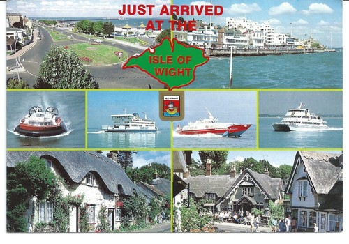 Isle wight postcard - wight,