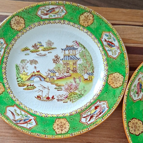 Pair antique ashworth - pair,