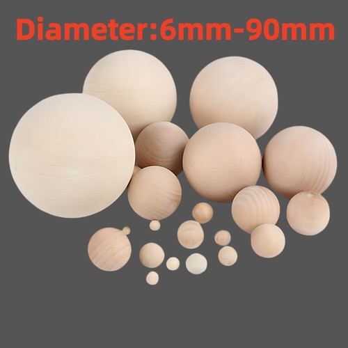 Solid wood ball - wood, dia