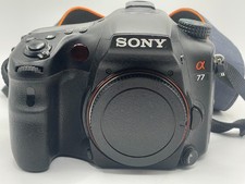 SONY SLT-A77V 24.3MP DIGITAL SLR CAMERA - A77 - A 77 - BELOW-AVERAGE