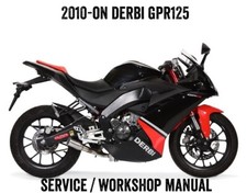 2010on Derbi GPR125 GPR 125 4t