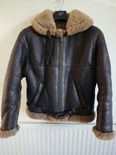 Irvin Pattern Shearling Flying