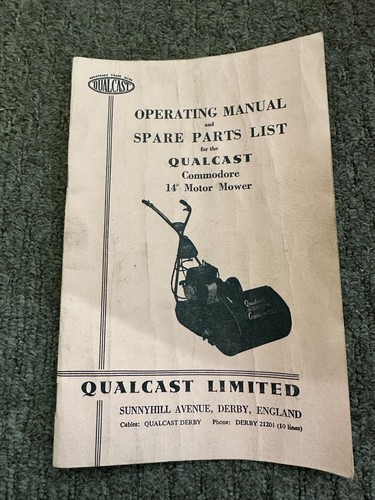 Qualcast commodore petrol - commodore,