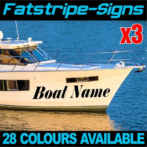 Personalised boat name - boat,
