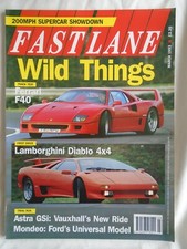 Fast Lane Mar 1993 Ferrari
