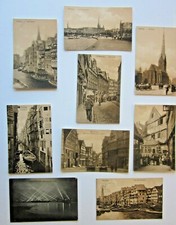 1912 9 Antique Germany Hamburg