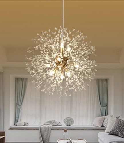 Light chrome sputnik - 8-light,