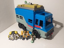 Ben 10 Incomplete Rust Bucket Truck Lot + 3 Figures