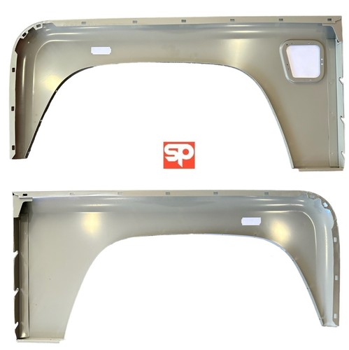 Aluminium pair front - &, lh