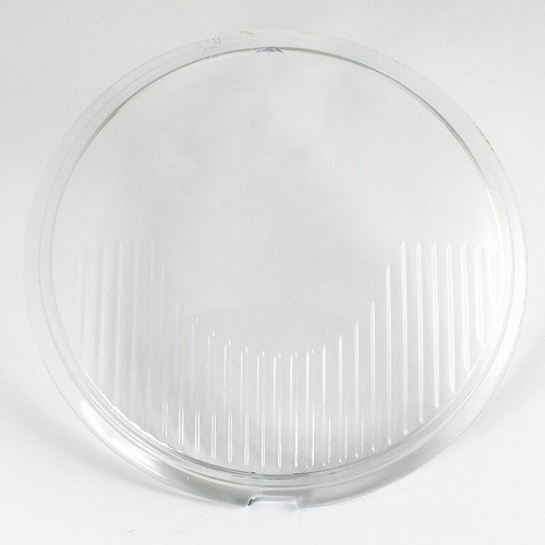 Domed glass lens lower half - glass,