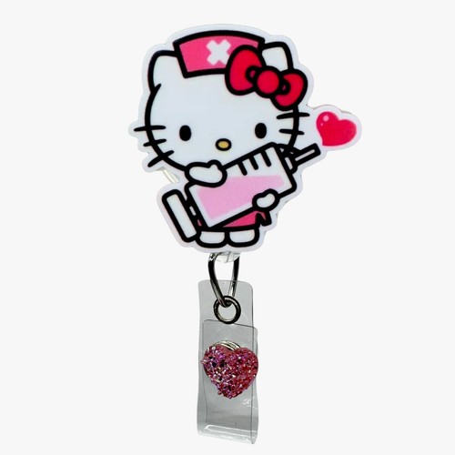 Badge reel hello kitty - badge,