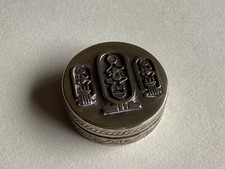Egyptian Silver Pill or Snuff