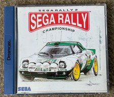 Sega Rally 2 - Sega Rally Championship - Dreamcast - Complete w/Manual - Tested