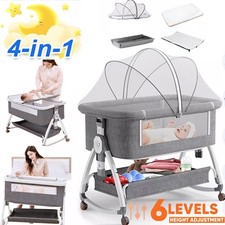 4in1 Baby Bedside Crib Sleeper