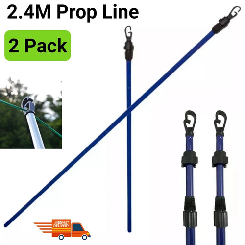 Extending clothes prop - x,