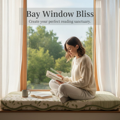 Bay window cushion non slip - bay,