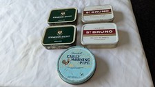 5 Empty Tobacco Tins, Ogden's