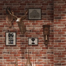 3D Red Brick Wallpaper