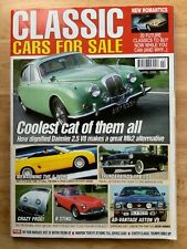CLASSIC CARS-FOR SALE-APRIL 2005-JAGUAR-MG-AC-ALVIS-GILBERN-BMC-FORD-DAIMLER V8