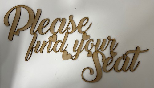 Wooden mdf please - mdf, your